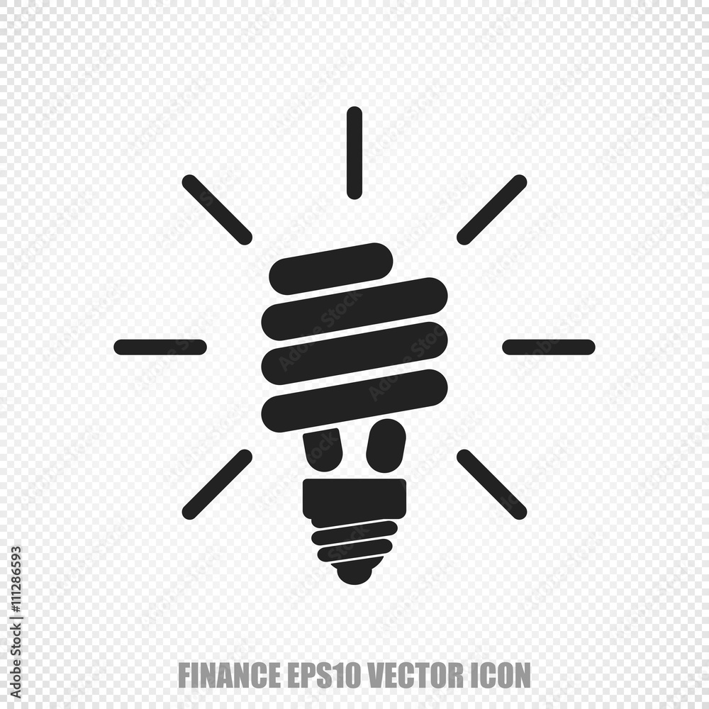 Business vector Energy Saving Lamp icon. Modern flat design. Business vector Energy Saving Lamp icon. Modern flat design.