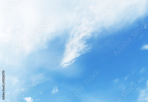 blue sky background white clouds nature weather © flyingsky09