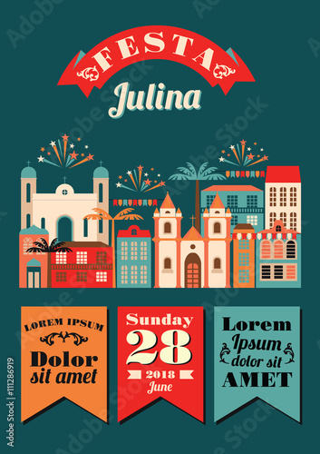 Latin American holiday, the June party of Brazil.