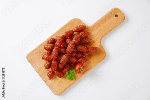 mini dry Polish sausages