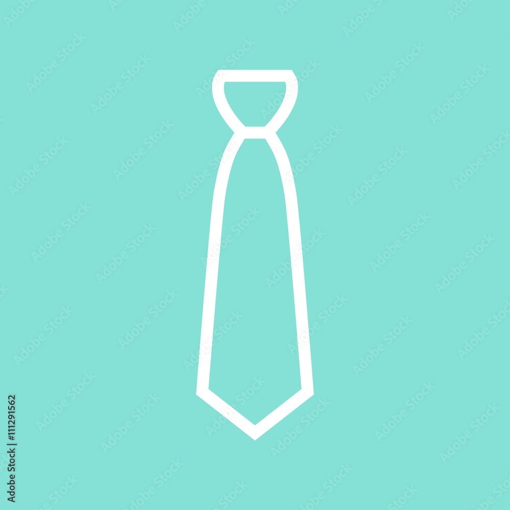 Necktie - vector icon. Necktie - vector icon.