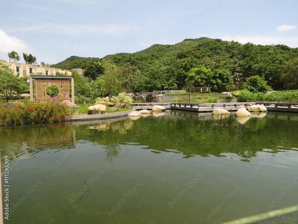 Fototapeta premium Chinese park