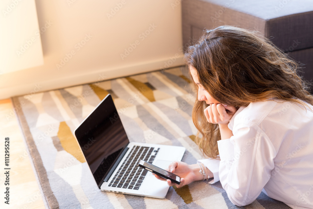 Fototapeta premium Finnaly! A day off!