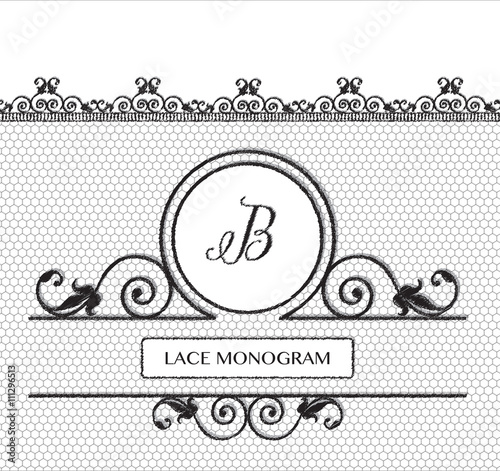 Lace Mongram B photo