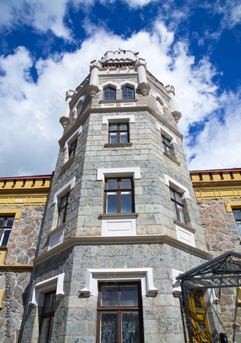 Sigulda New Castle, built in 1878 in the Neo-Gothic style as the living house for the owners of the manor, the Kropotkin family photo