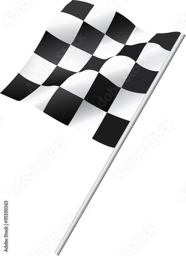 Waving Checkered Flag