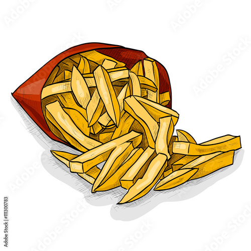 French fry color picture