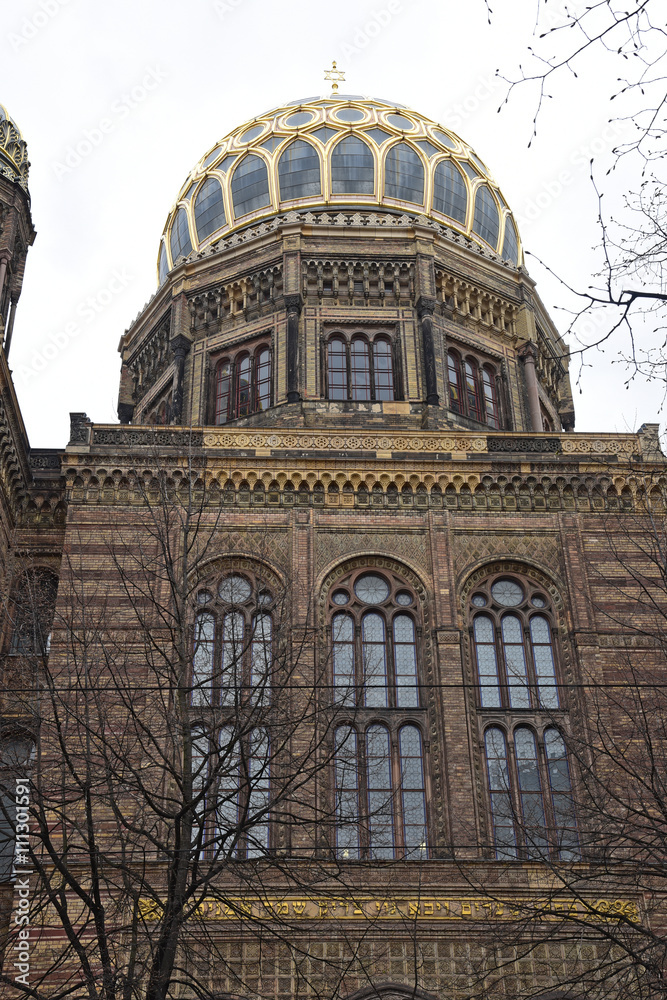 The Neue Synagoge in Berlin, Germany.