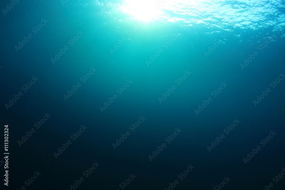 Sea ocean underwater background photo