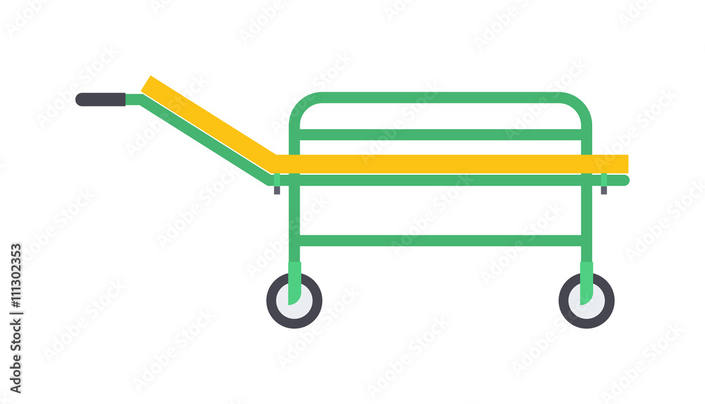Stretcher vector illustration. Stretcher vector illustration.