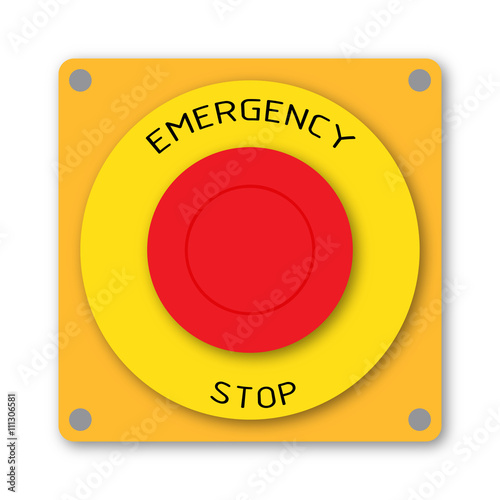 Emergency stop button