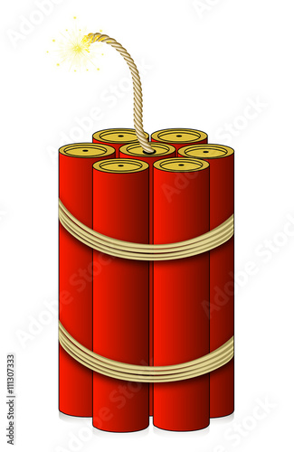 lit dynamite