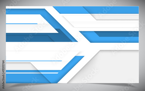 Blue shiny hi-tech motion background.