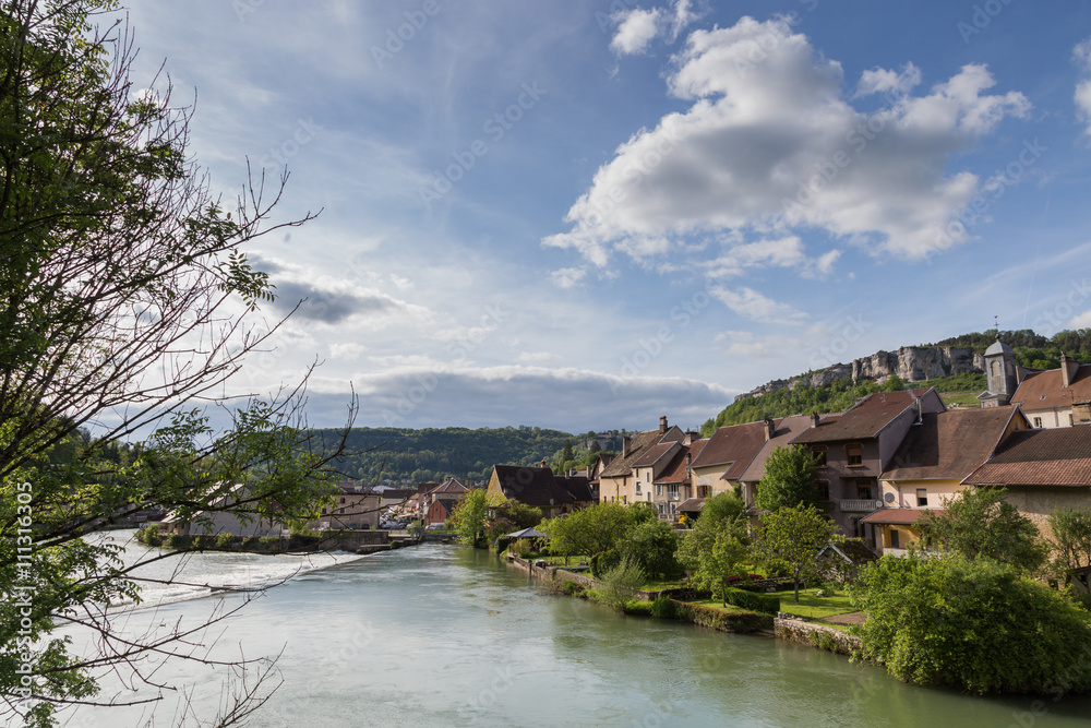 Fototapeta premium La Loue à Ornans