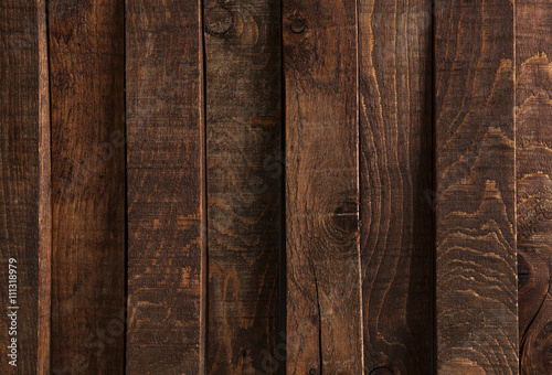 Dark wood texture. Background dark wooden panels.