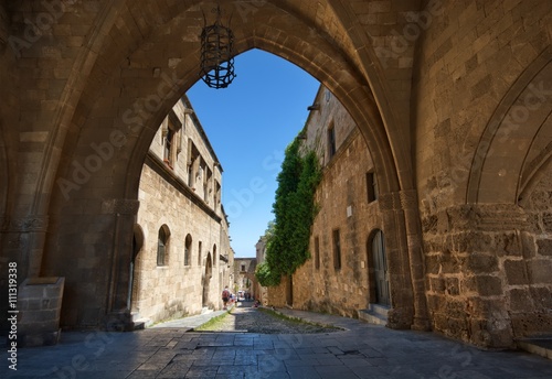 Knights street, Rhodes