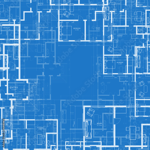 Architectural background. Vector.