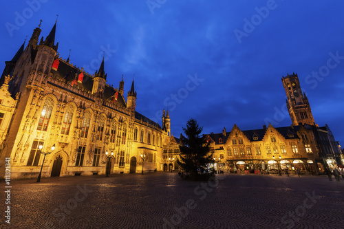 Bruges City Hall on Burg Square