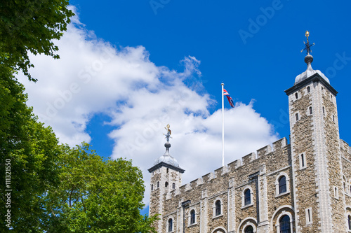 London, foreshortening of the London Tower