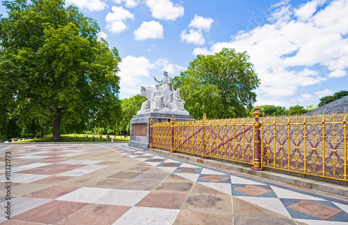London, the Albert Memorial's basement
