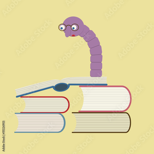 bookworm reading books