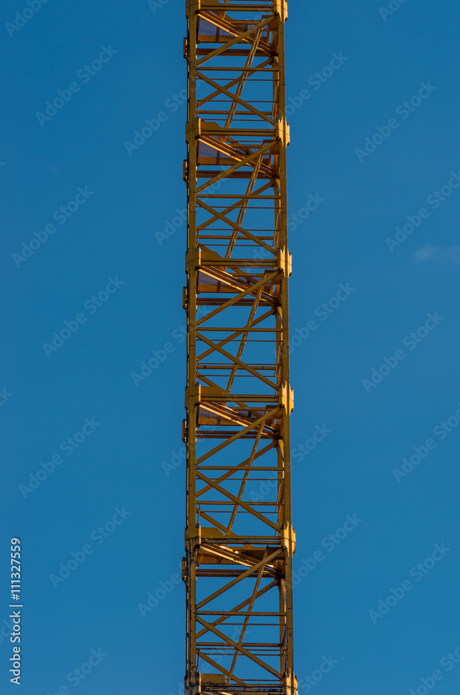 Lattice boom - part of the lattice boom crane Lattice boom - part of the lattice boom crane