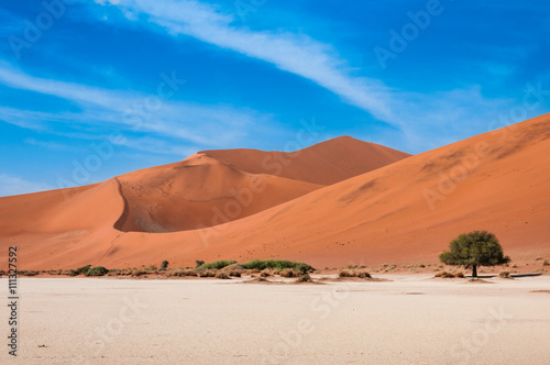 Rote Namibsand-D  nen von Sossusvlei