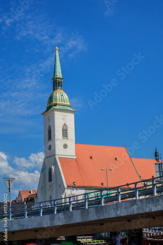 St. Martin's Cathedral (1452). Bratislava, Slovakia.