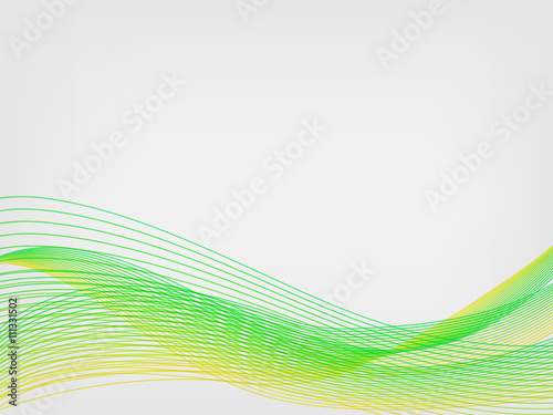 abstract vector waved line background