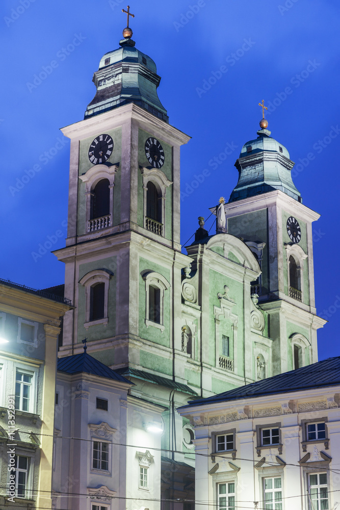 Church of Ignatius in Linz