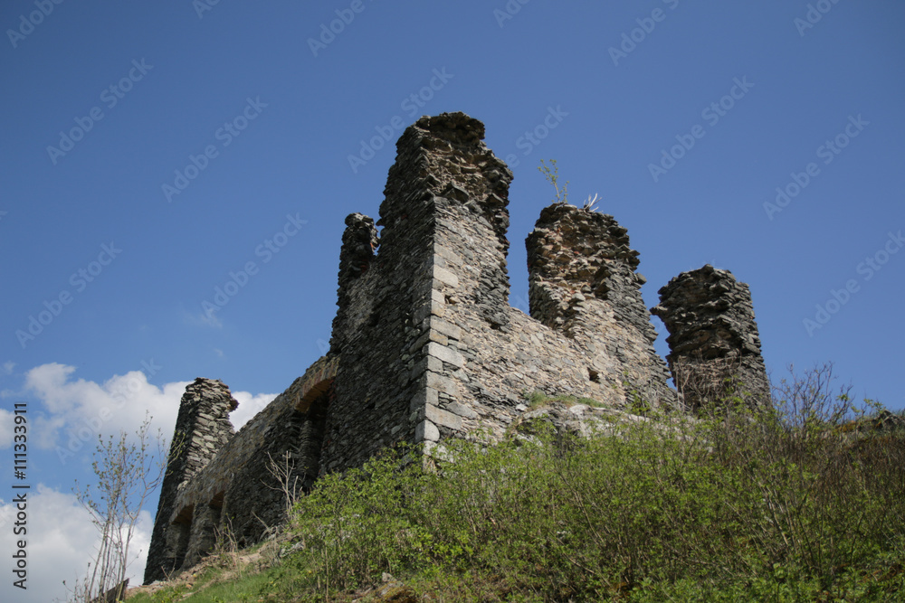 Ruins of Andelska Hora castle