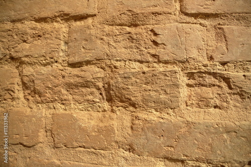 The idea of design embossed wall of a brick textured