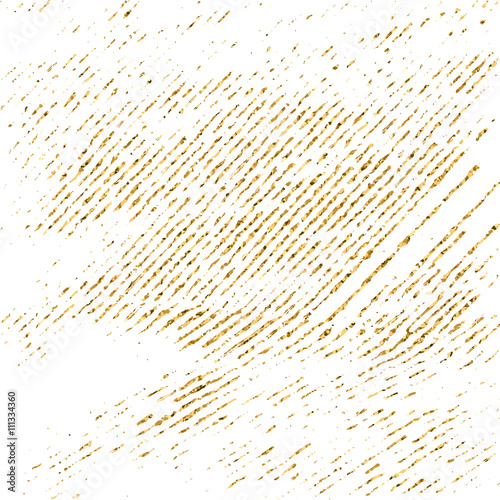 Jeans texture bright gold and white. Grunge golden foil sketch surface to Create Distressed Effect. Overlay glitter distress fashion design. Stylish modern shiny jean background. Vector illustration