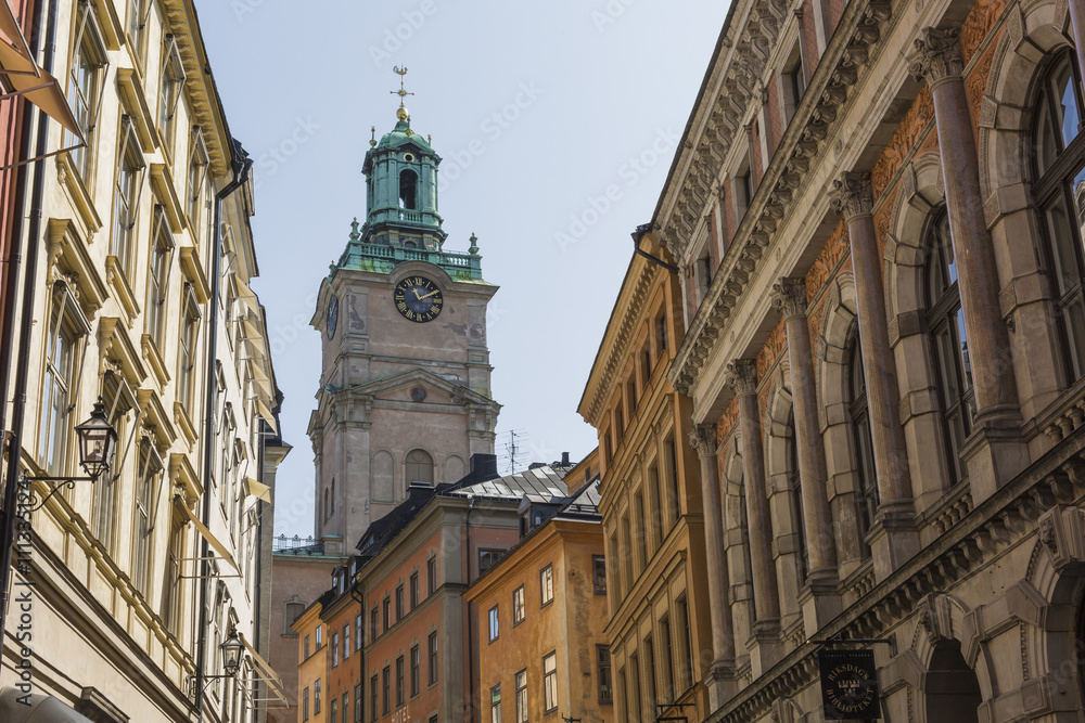 Church of St. Nicholas is the oldest church in Gamla Stan, the o