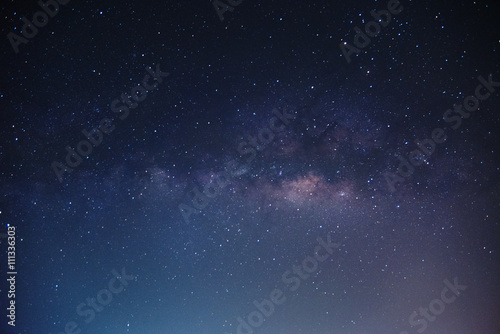 The Milky Way ,Long exposure photograph