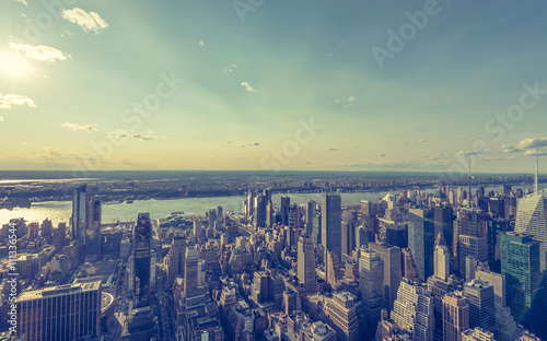 Midtown Manhattan, Blick Richtung Hudson River