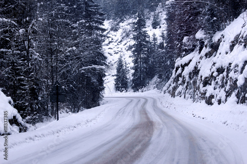 Wintry Road