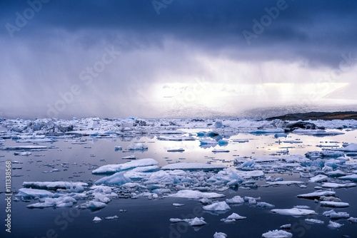Icebergs at glacier lagoon  © Sved Oliver
