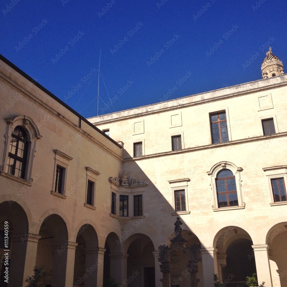 Cortile seminario Lecce