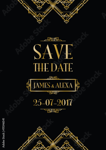 save the date wedding invitation