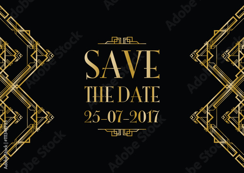 save the date wedding invitation