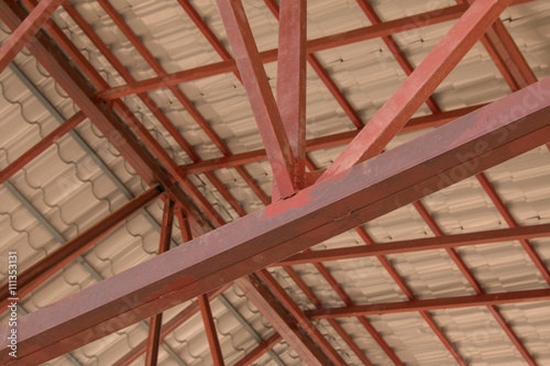 Structural steel roof © n_u_t