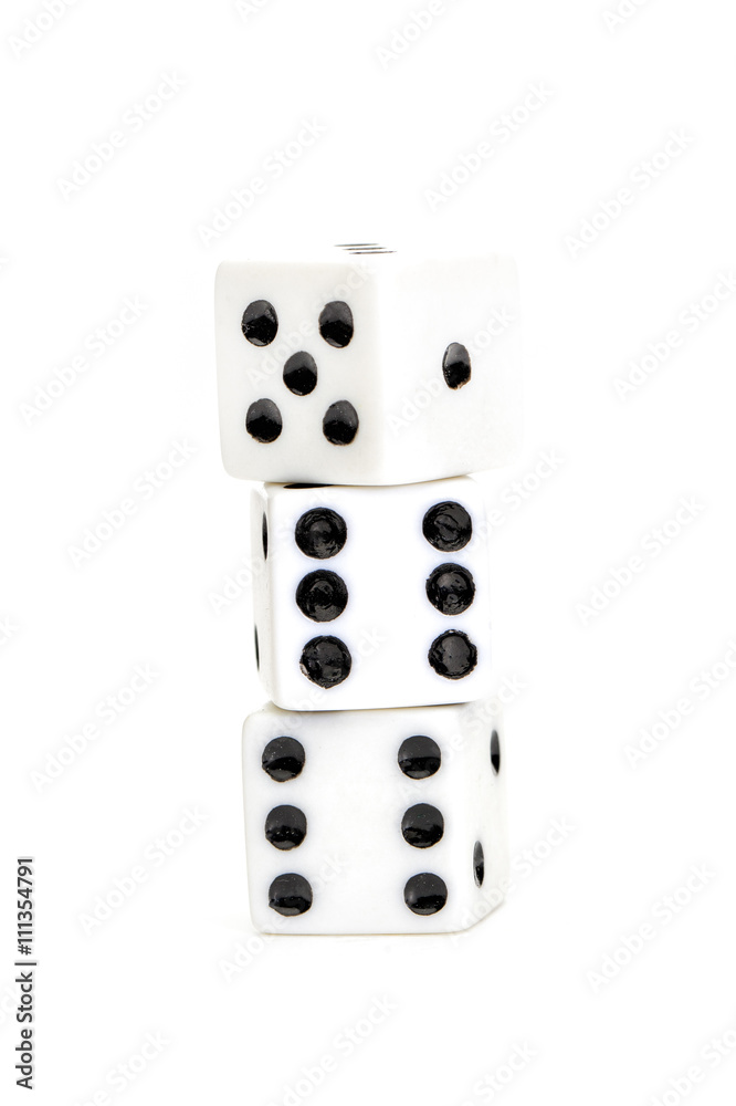 gambling dices isolated on white background gambling dices isolated on white background