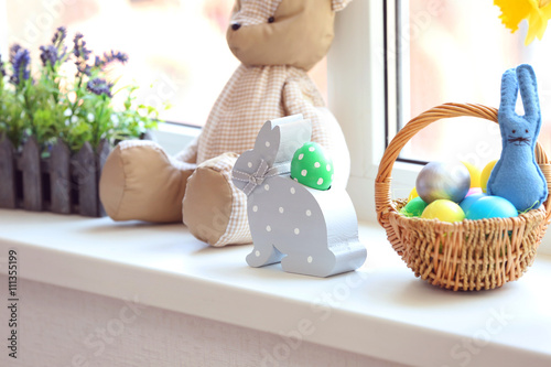 Easter composition on windo...