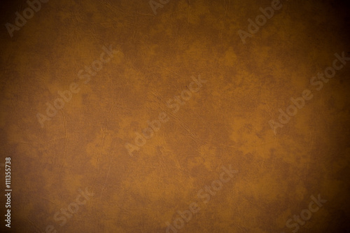 Brown leather close up background
