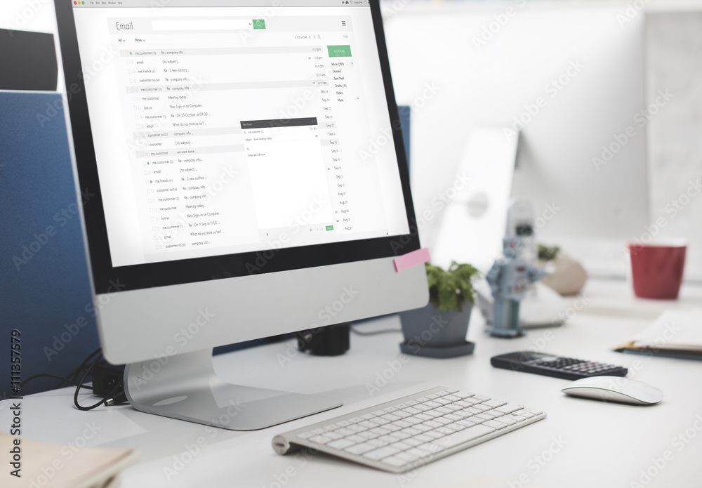 Email Correspondence Mail Message Concept Email Correspondence Mail Message Concept