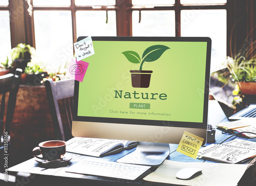 Nature Plant Ecology Environmental Conservation Concept