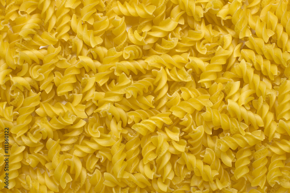 Italian raw pasta background Italian raw pasta background