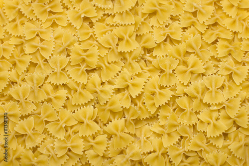 Italian raw pasta  background
