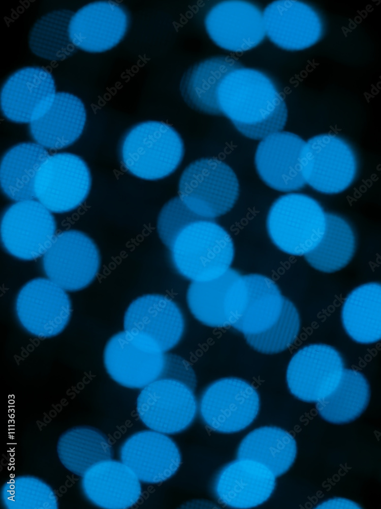 defocused image of blue halloween lights. defocused image of blue halloween lights.